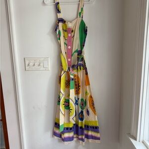 Zara Colorful Patterned Women's Dress